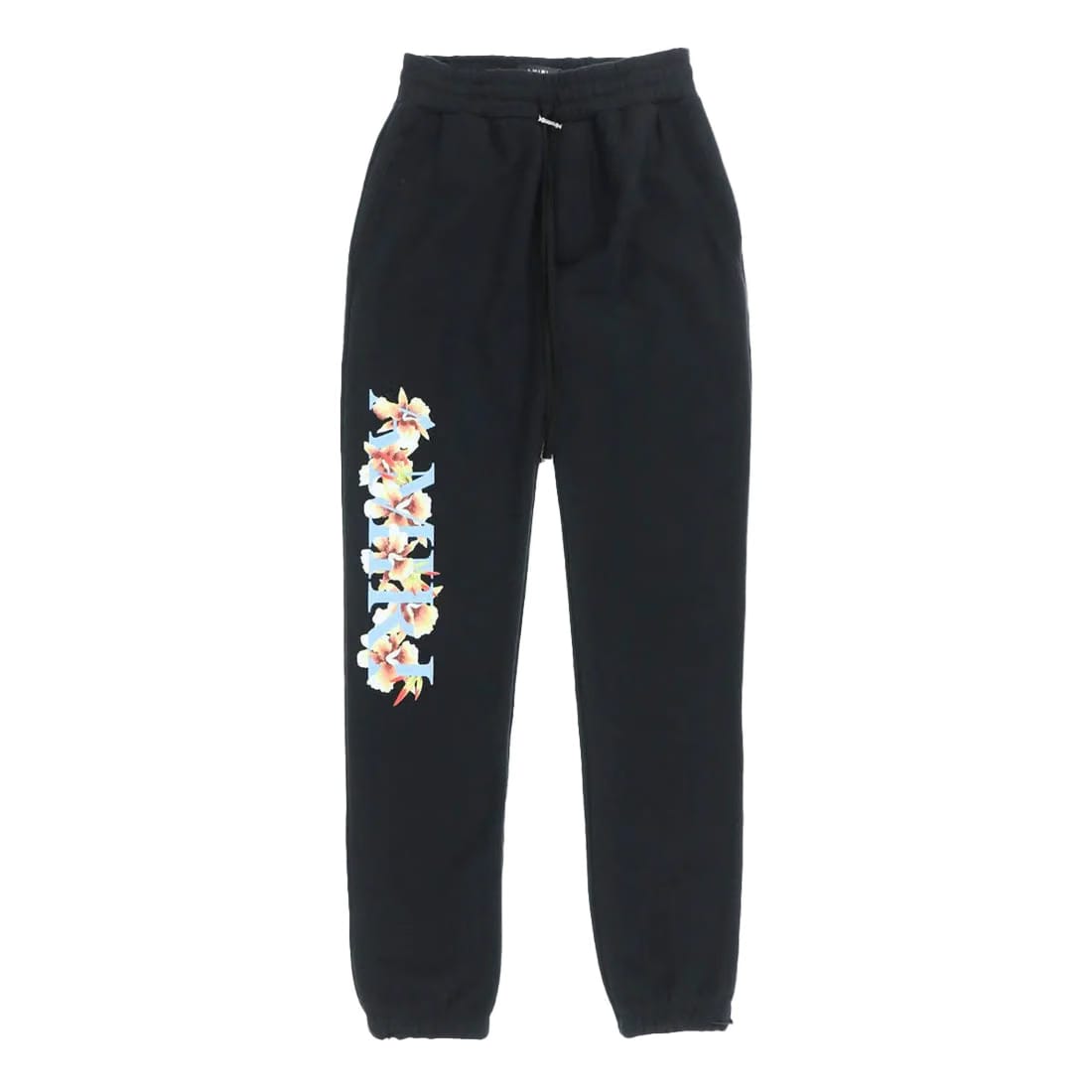Amiri Hibiscus Logo Sweatpants 'Black'