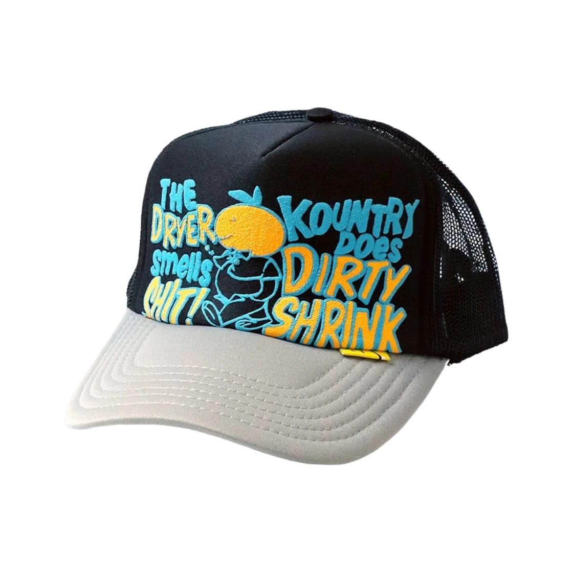 Kapital Kountry Dirty Shrink Truck Cap 'Black Grey'
