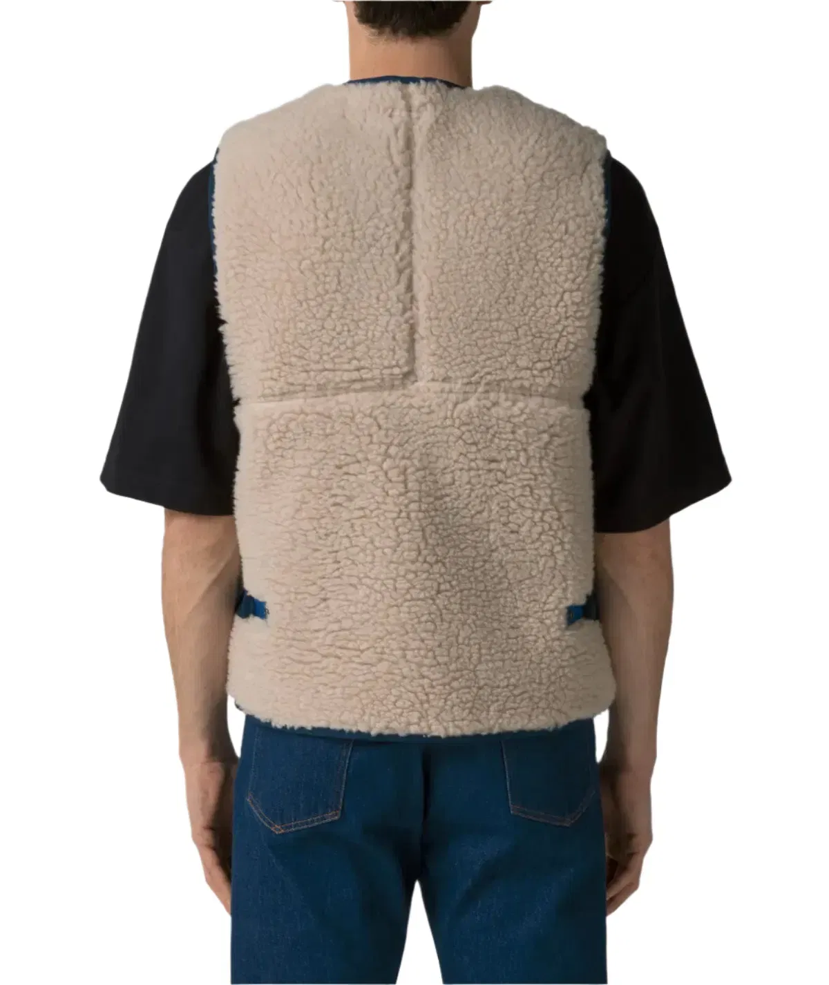 Kapital Bonded Fleece Beach Vest 'Kinari'