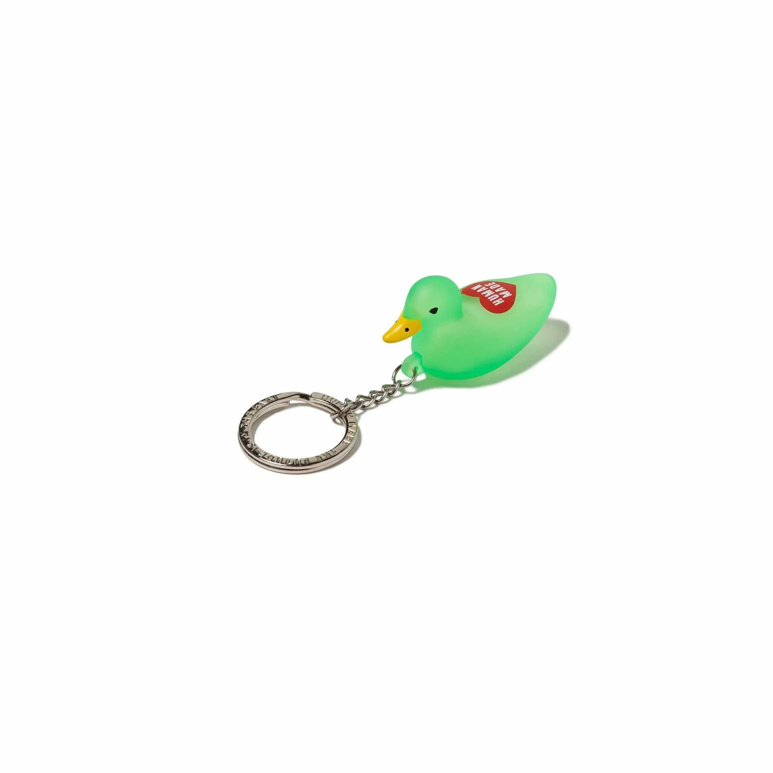 Human Made Duck PVC Keychain 'Green'