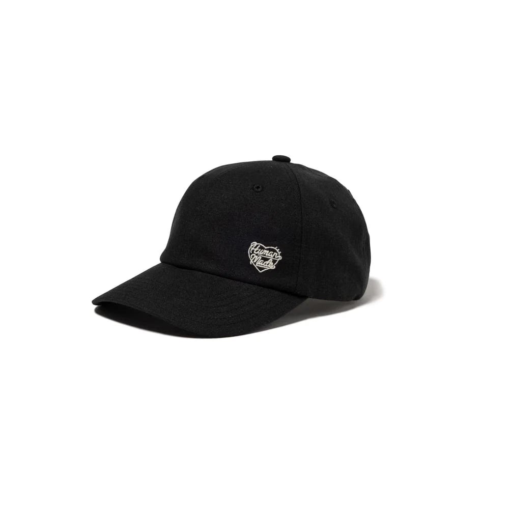 Human Made 6 Panel Linen Cap 'Black'