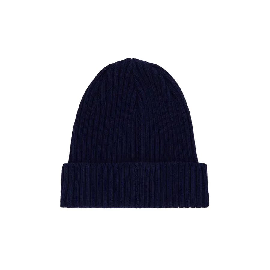 Supreme Overdyed Beanie (SS25) 'Navy'