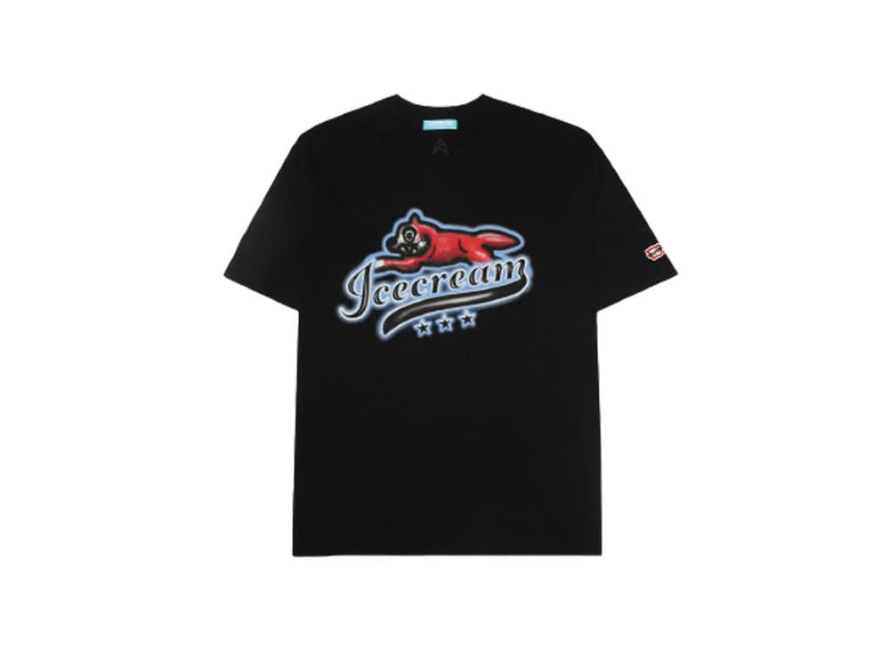 Ice Cream Kirigami Running Dog Tee 'Black'