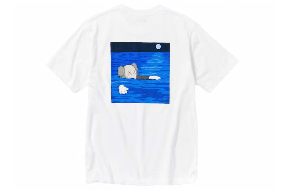 KAWS x Uniqlo UT Artbook Cover Tee 'White'
