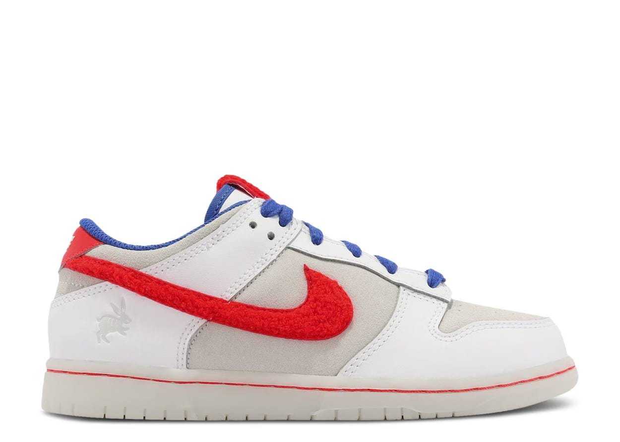 Nike Dunk Low Year Of The Rabbit 'White Crimson Varsity Royal' (PS)