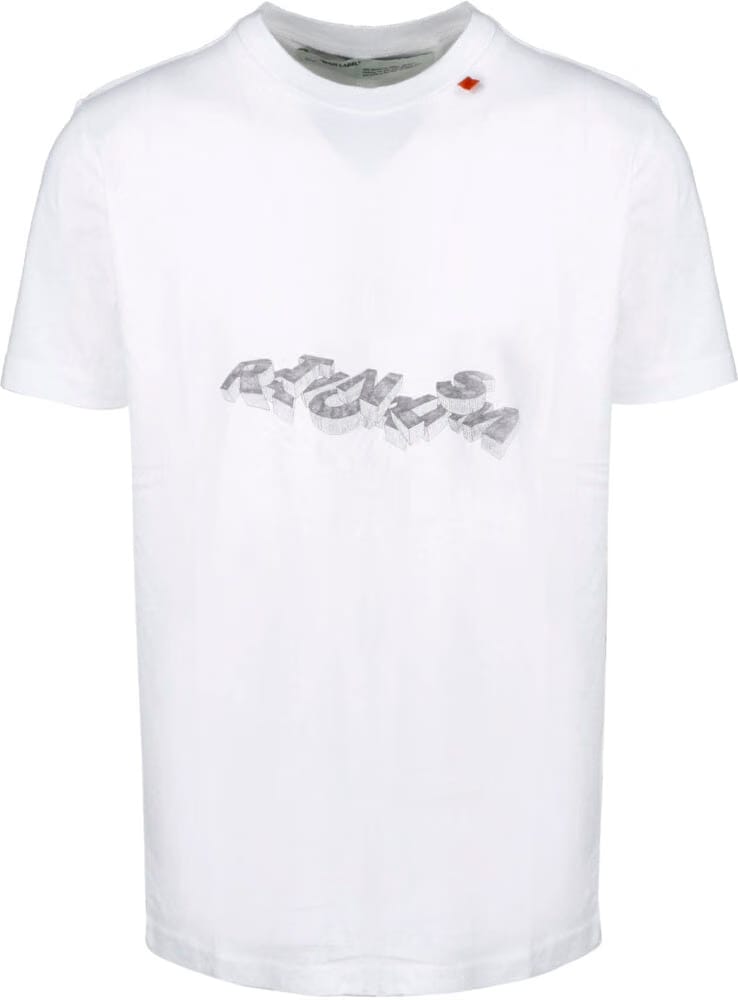 Off-White Rationalism Pencil Tee 'White'