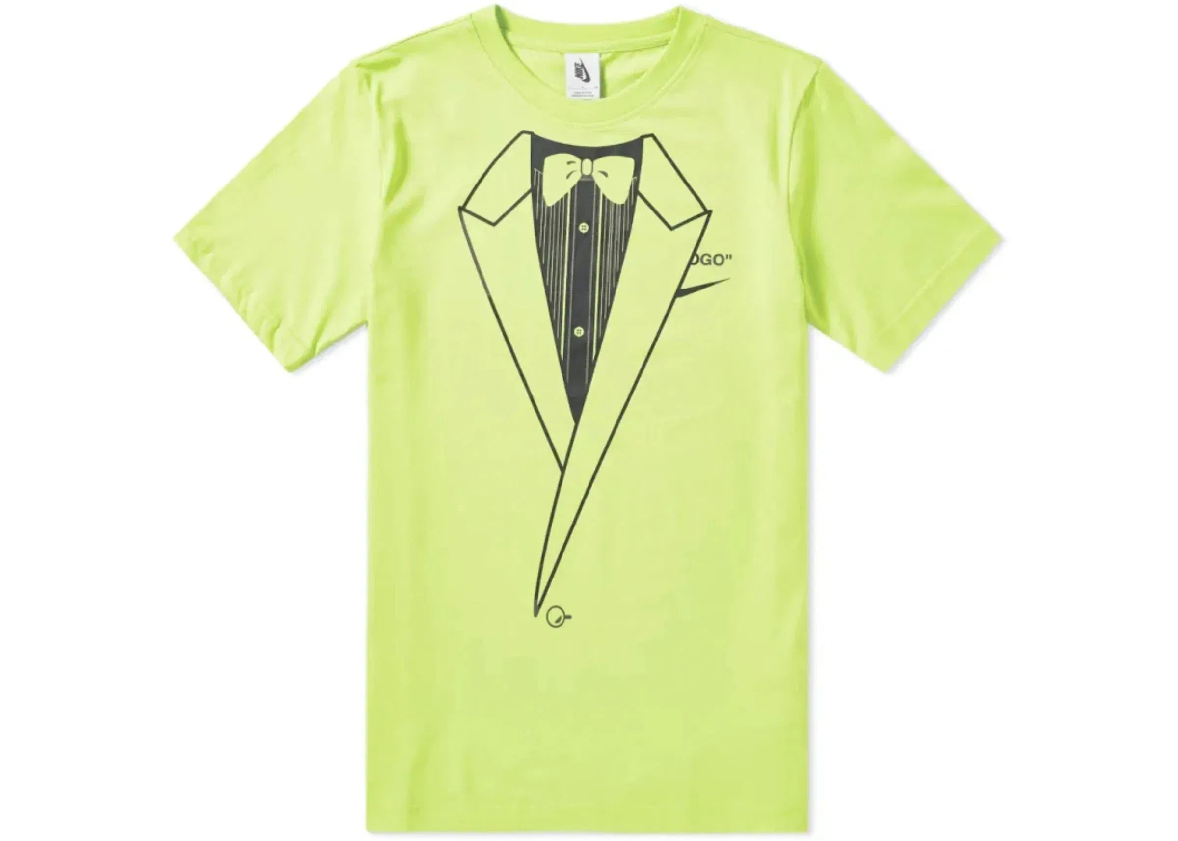 Off-White x Nike NRG A6 Tee 'Lime Green'