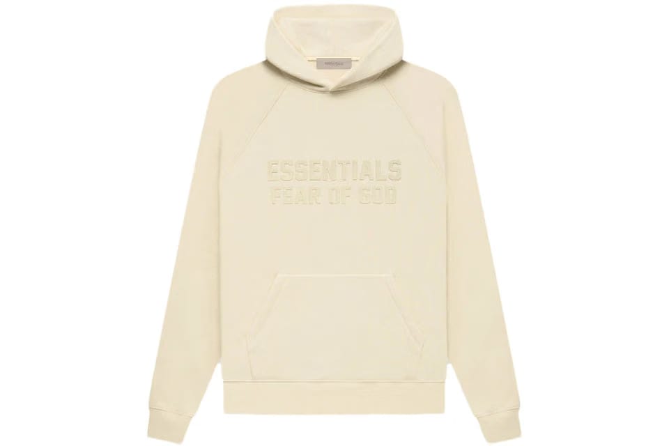 Fear of God Essentials Essentials Pullover Hoodie 'Egg Shell'