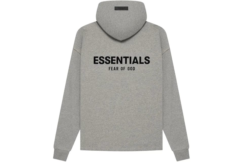 Fear of God Essentials Essentials Relaxed Pullover Hoodie (SS22) 'Dark Oatmeal'