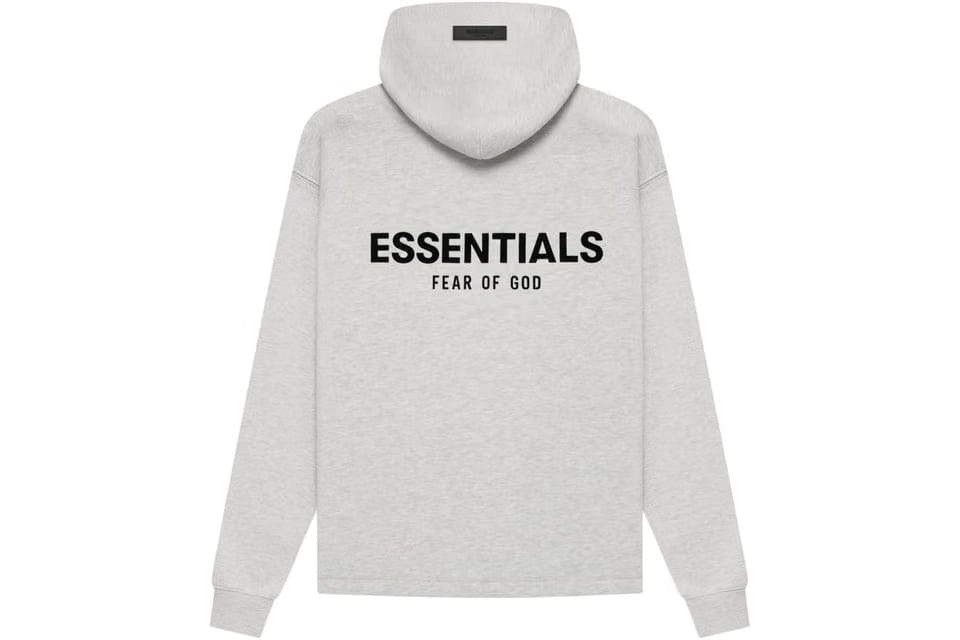 Fear of God Essentials Essentials Relaxed Pullover Hoodie (SS22) 'Light Oatmeal'