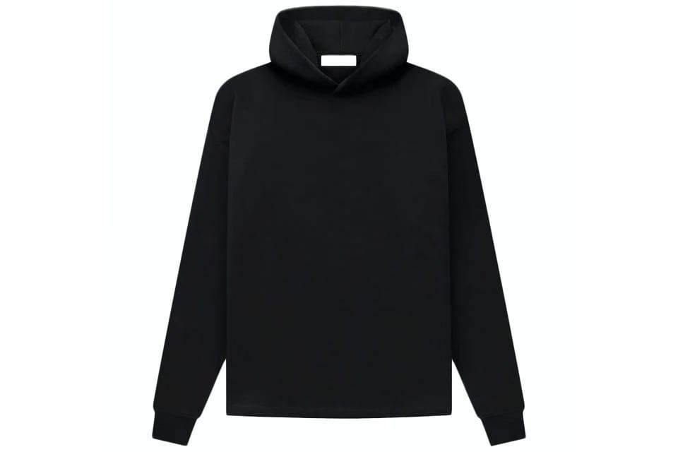 Fear of God Essentials Essentials Relaxed Pullover Hoodie (SS22) 'Black'