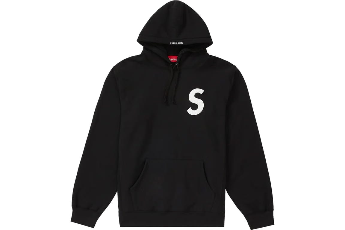 Supreme S Logo Hoodie 'Black' SS20