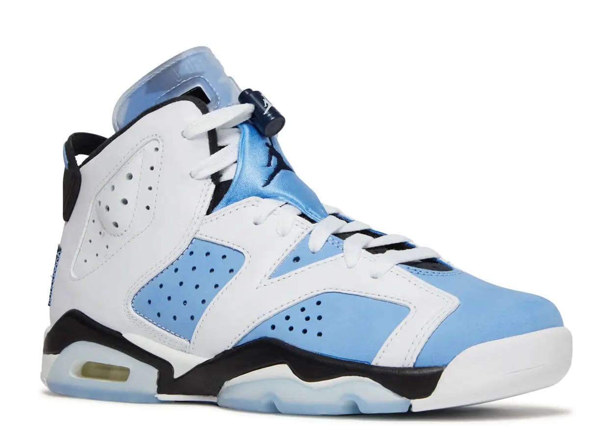 Air Jordan 6 'UNC White' (GS)