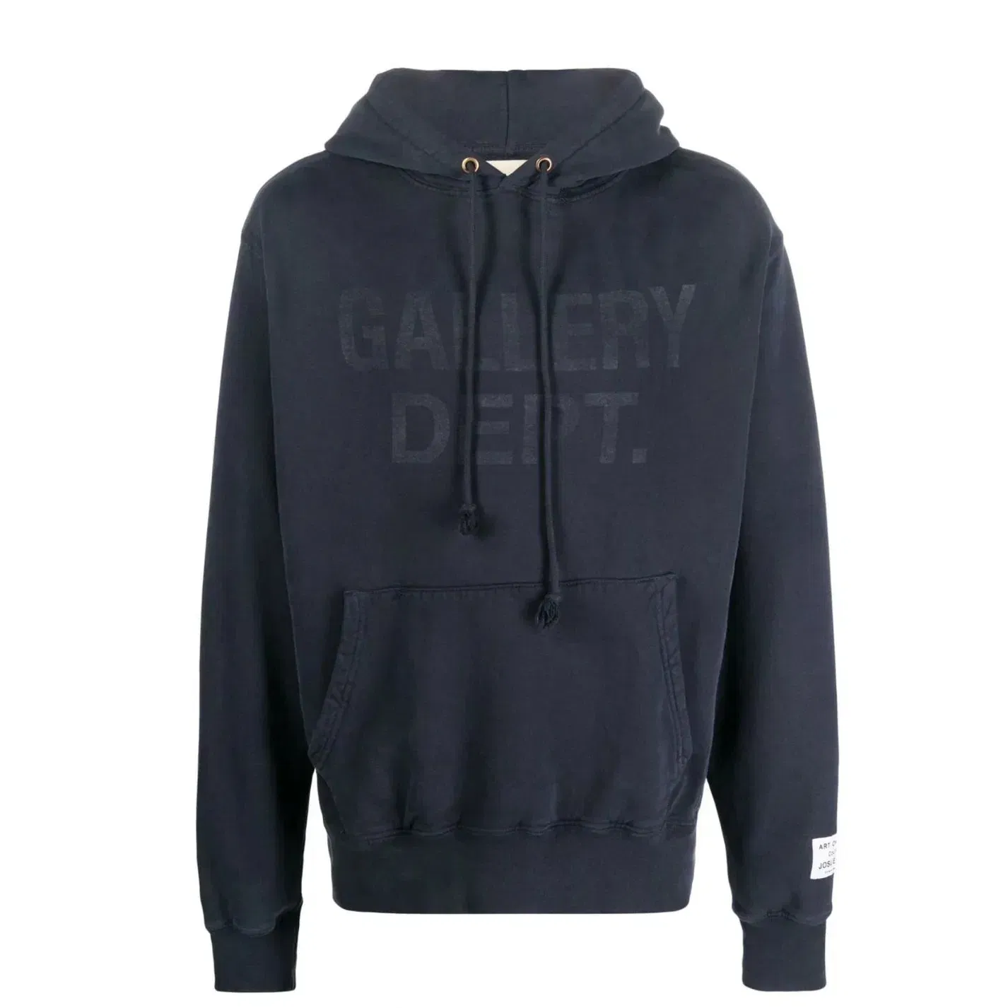 Gallery Dept. Centre Logo Hoodie 'Navy'