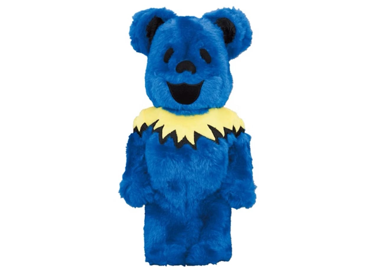Bearbrick x Grateful Dead Dancing Bear Costume Ver. 400% 'Blue'
