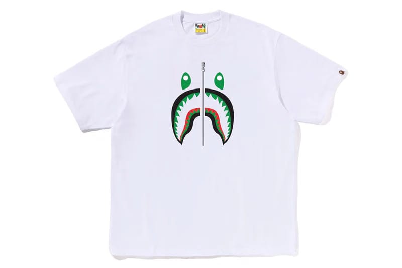 Bape Shark United Arab Emirates Tee 'White'