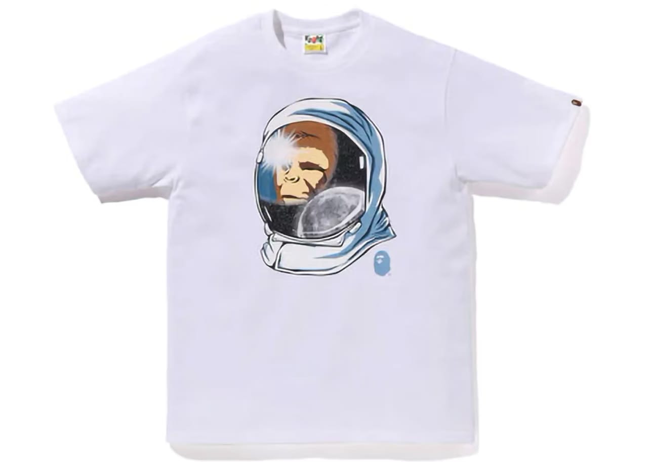 Bape Space Ape Tee 'White'