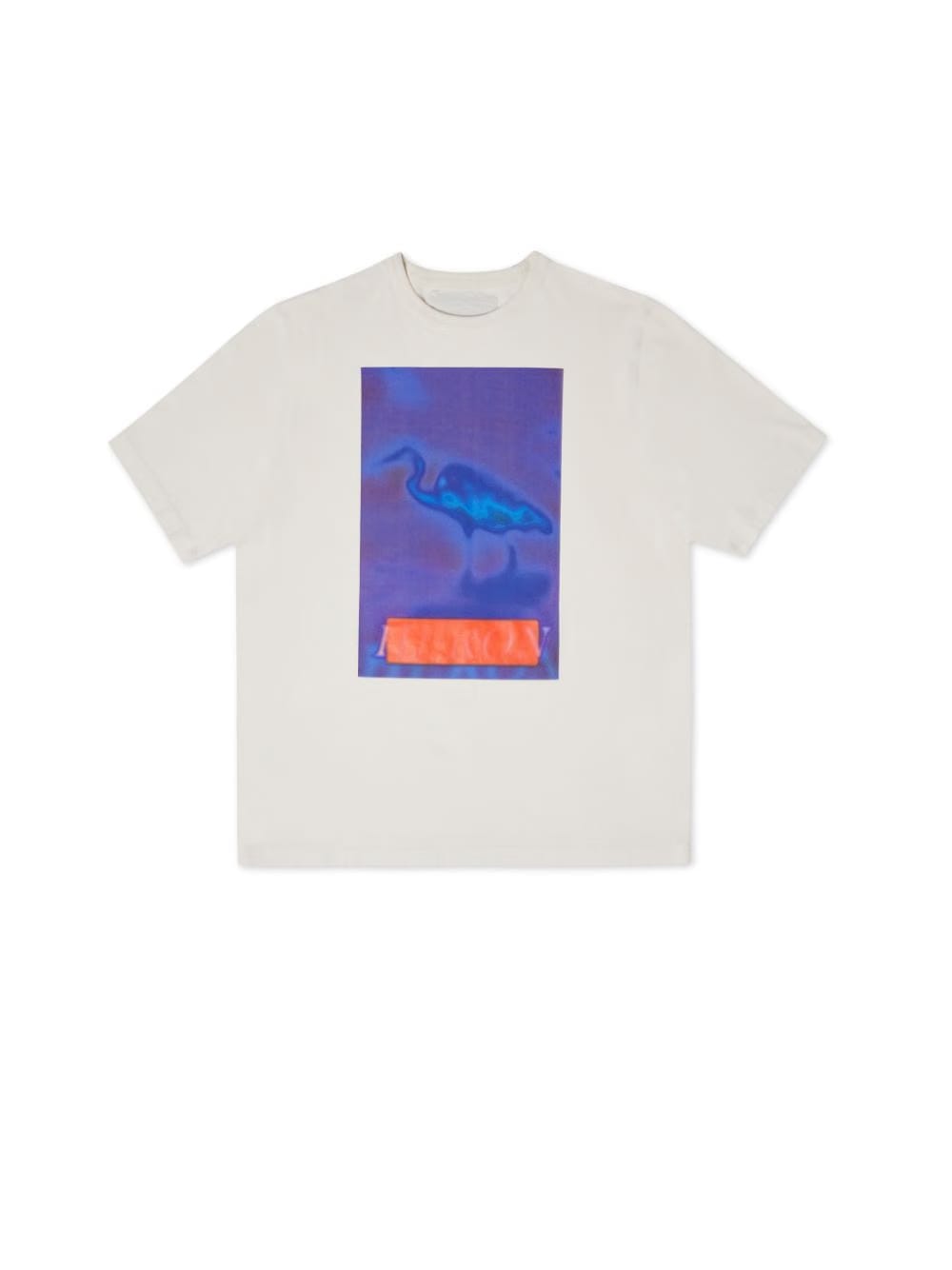 Heron Preston Censored SS Tee 'White Navy Blue'