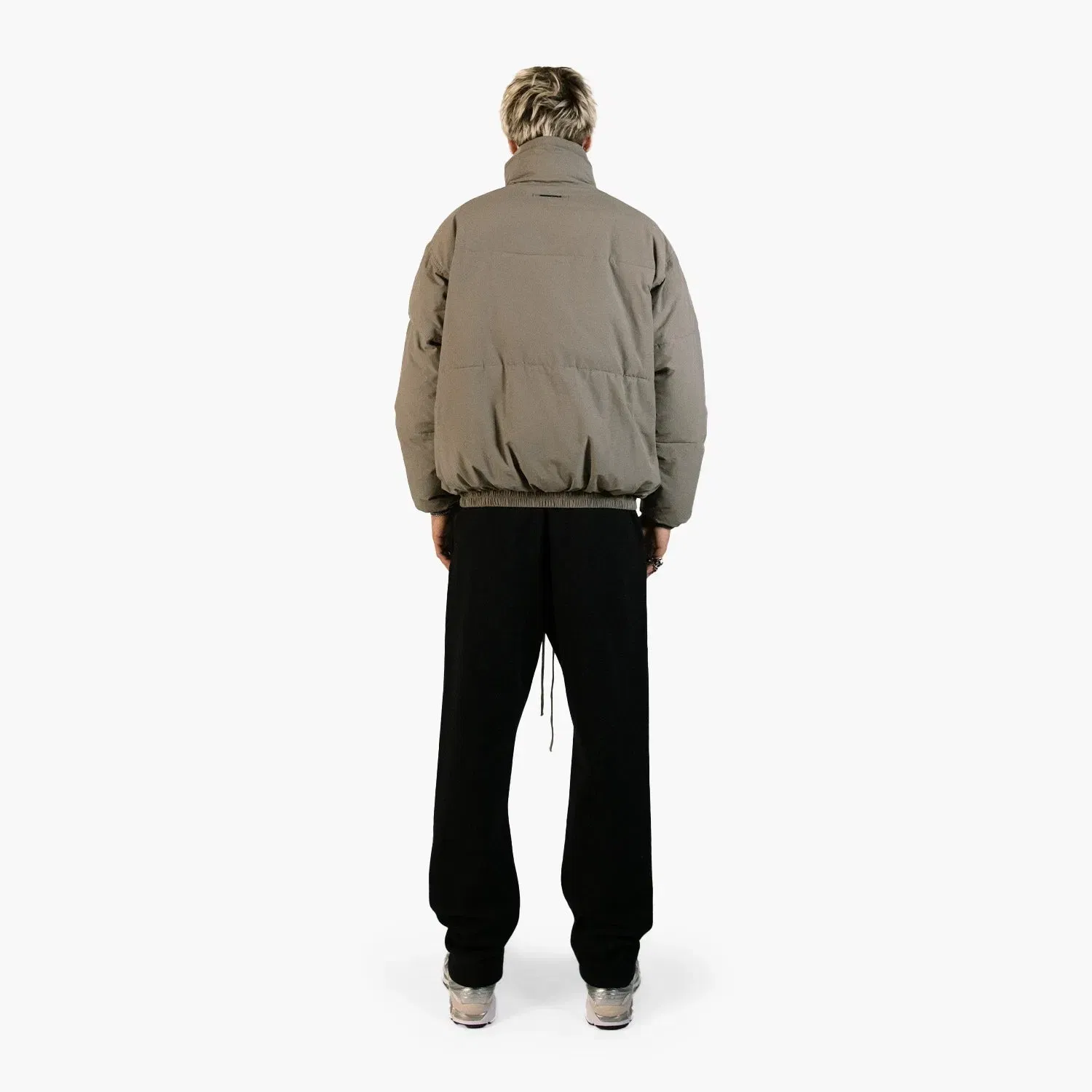 Fear Of God Essentials Puffer Jacket Taupe