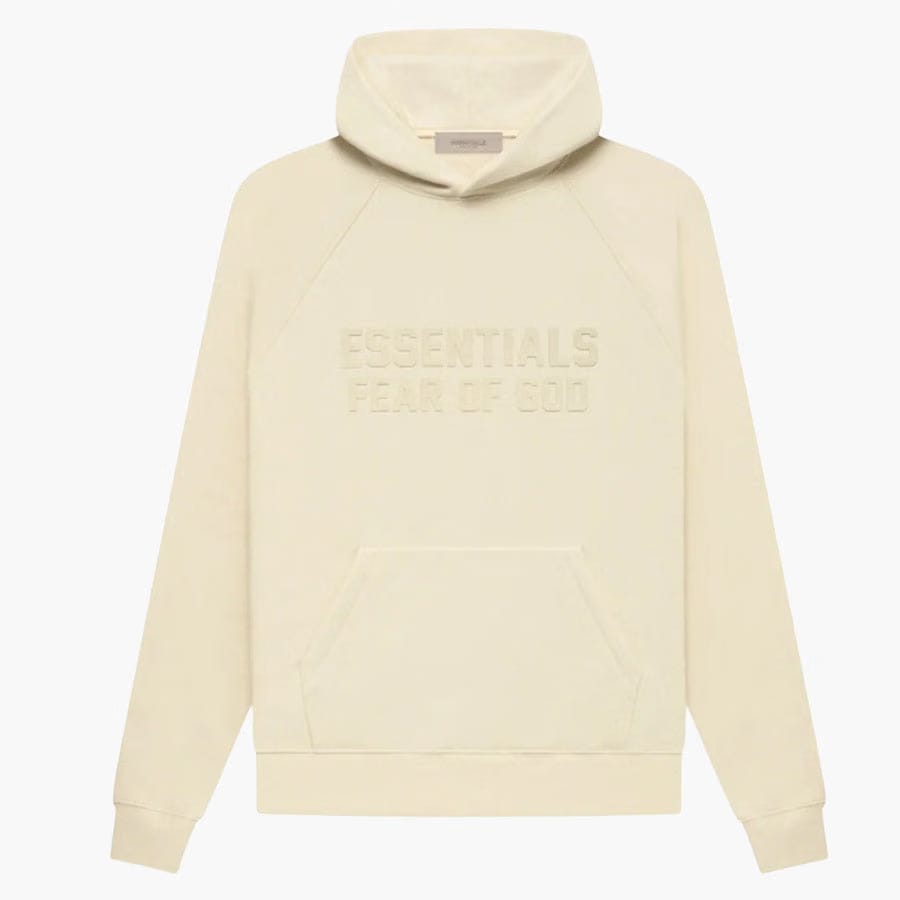 Fear Of God Essentials Hoodie Egg Shell