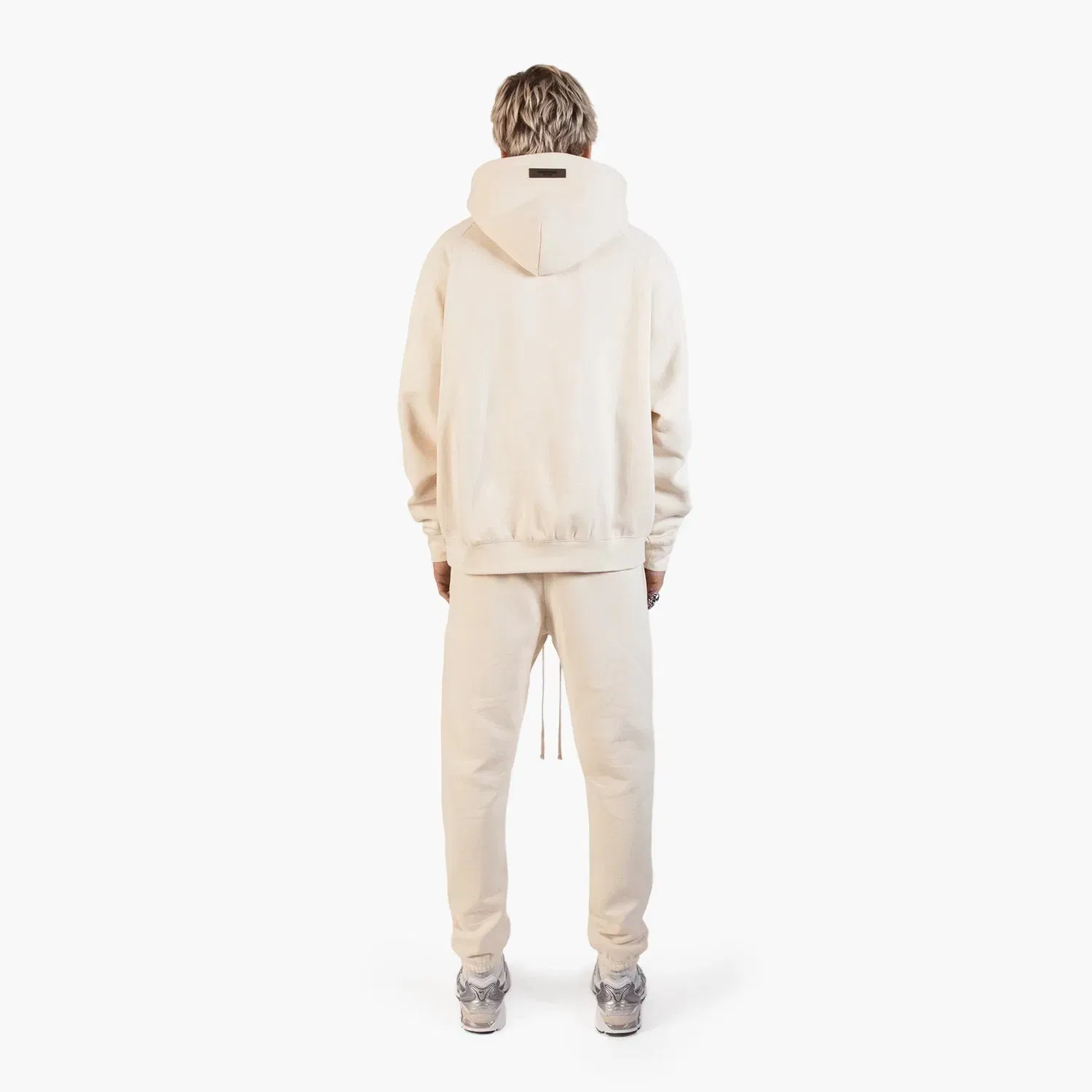Fear Of God Essentials Hoodie Egg Shell