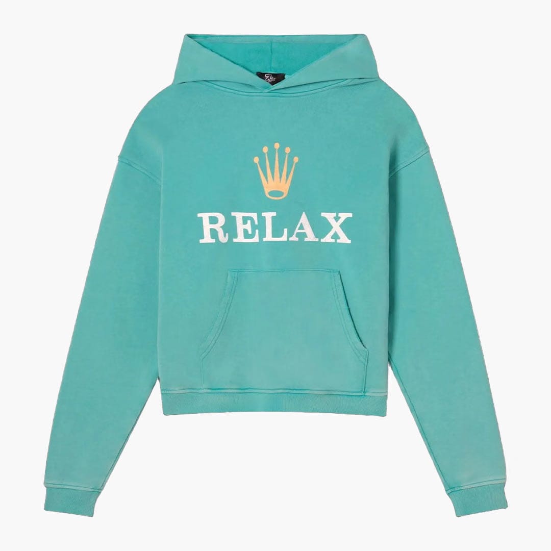Triple Sevens Relax Hoodie Green