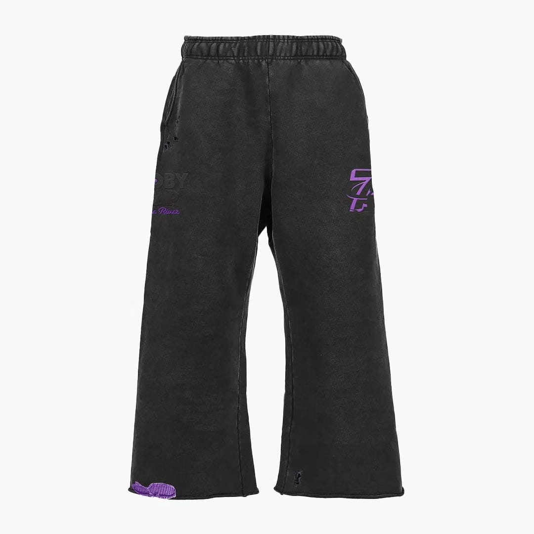 Triple Sevens Trap Logo Dual Sweatpants Black