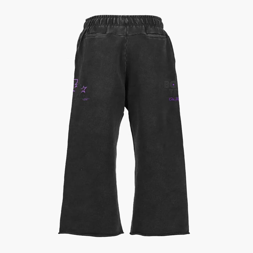 Triple Sevens Trap Logo Dual Sweatpants Black