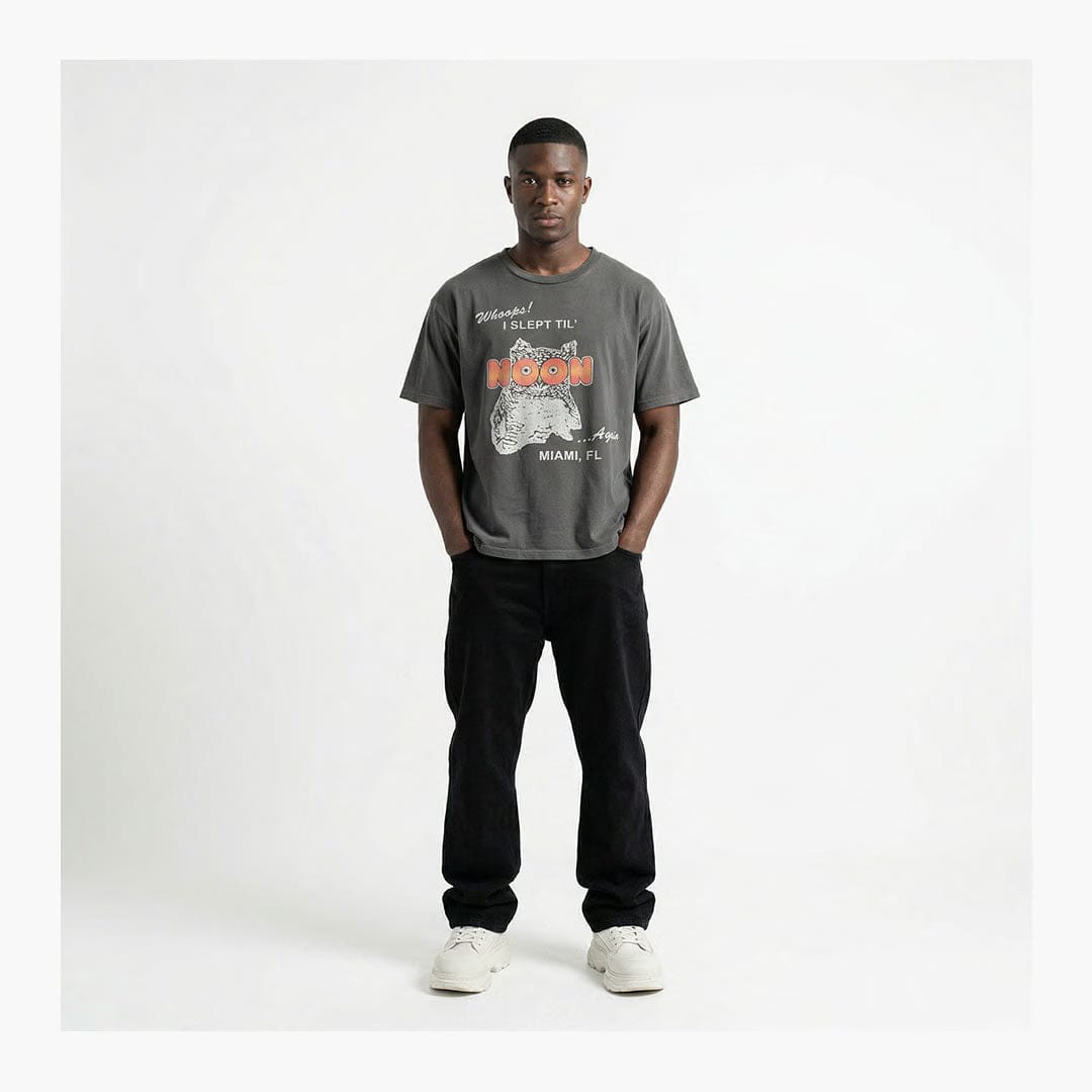 Triple Sevens Night Owl T-Shirt Black