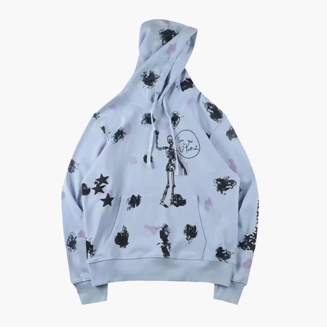 Travis Scott Astrofest See You In Utopia Hoodie Tie Dye