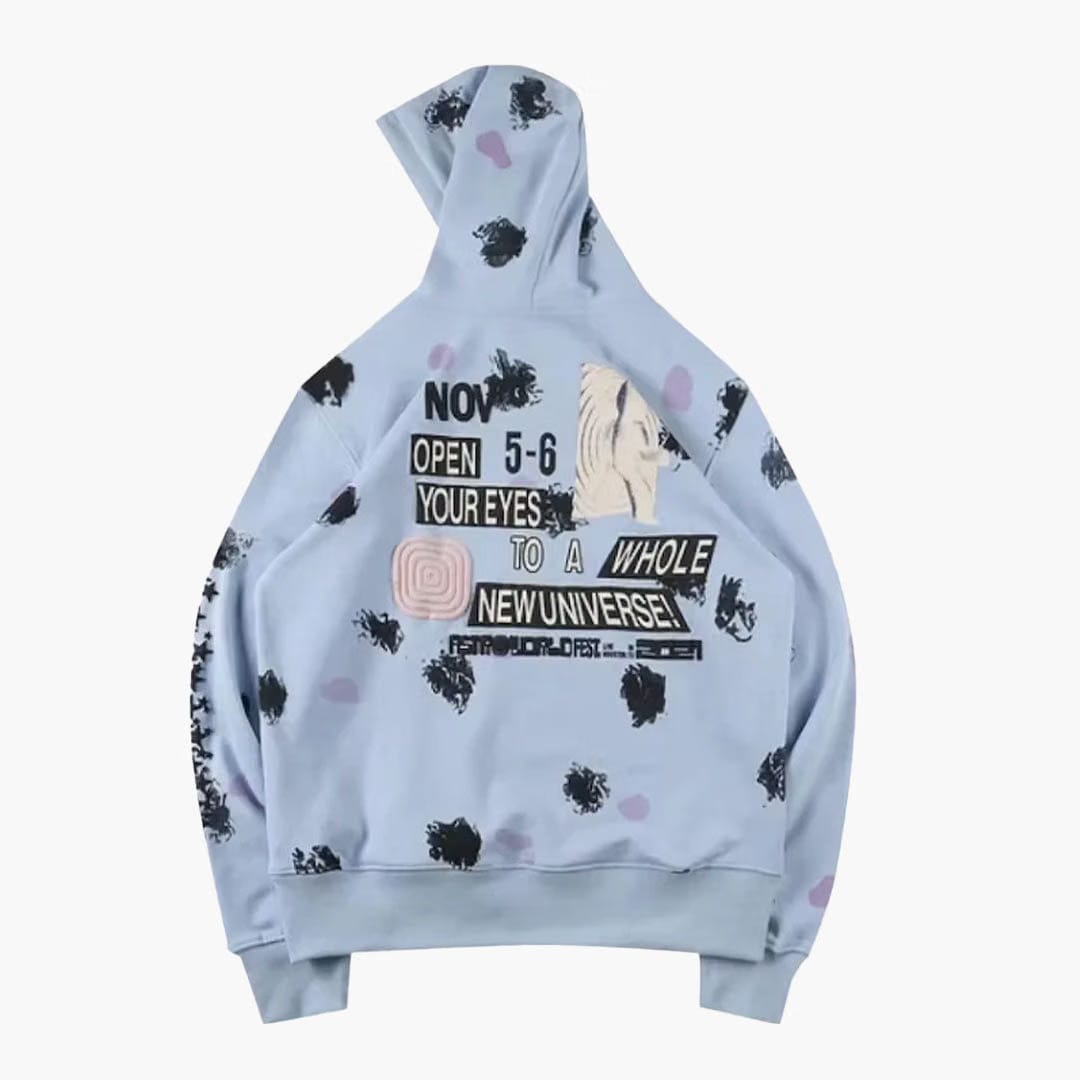 Travis Scott Astrofest See You In Utopia Hoodie Tie Dye