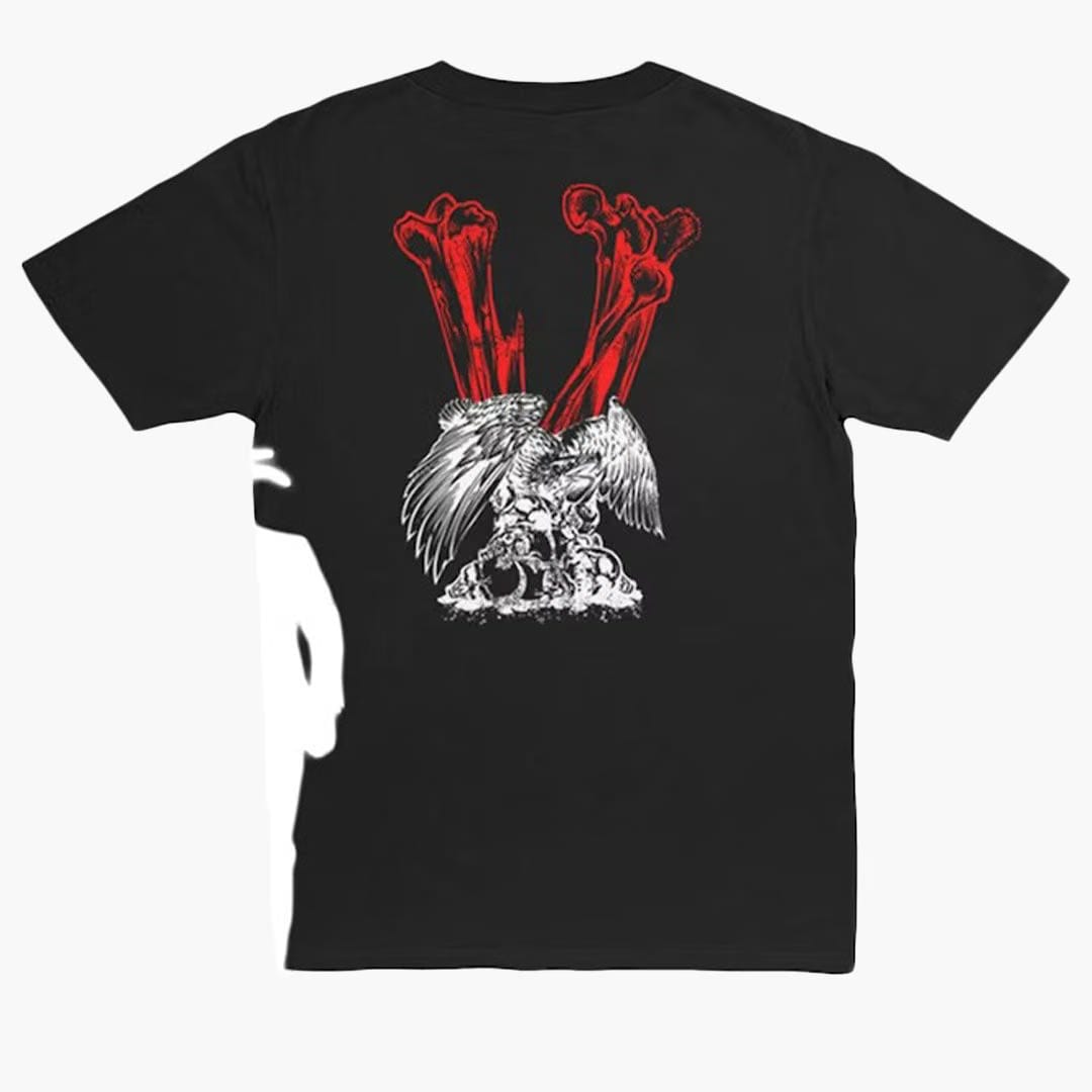 Vlone Kodak Black Vlone Vulture T-Shirt Black