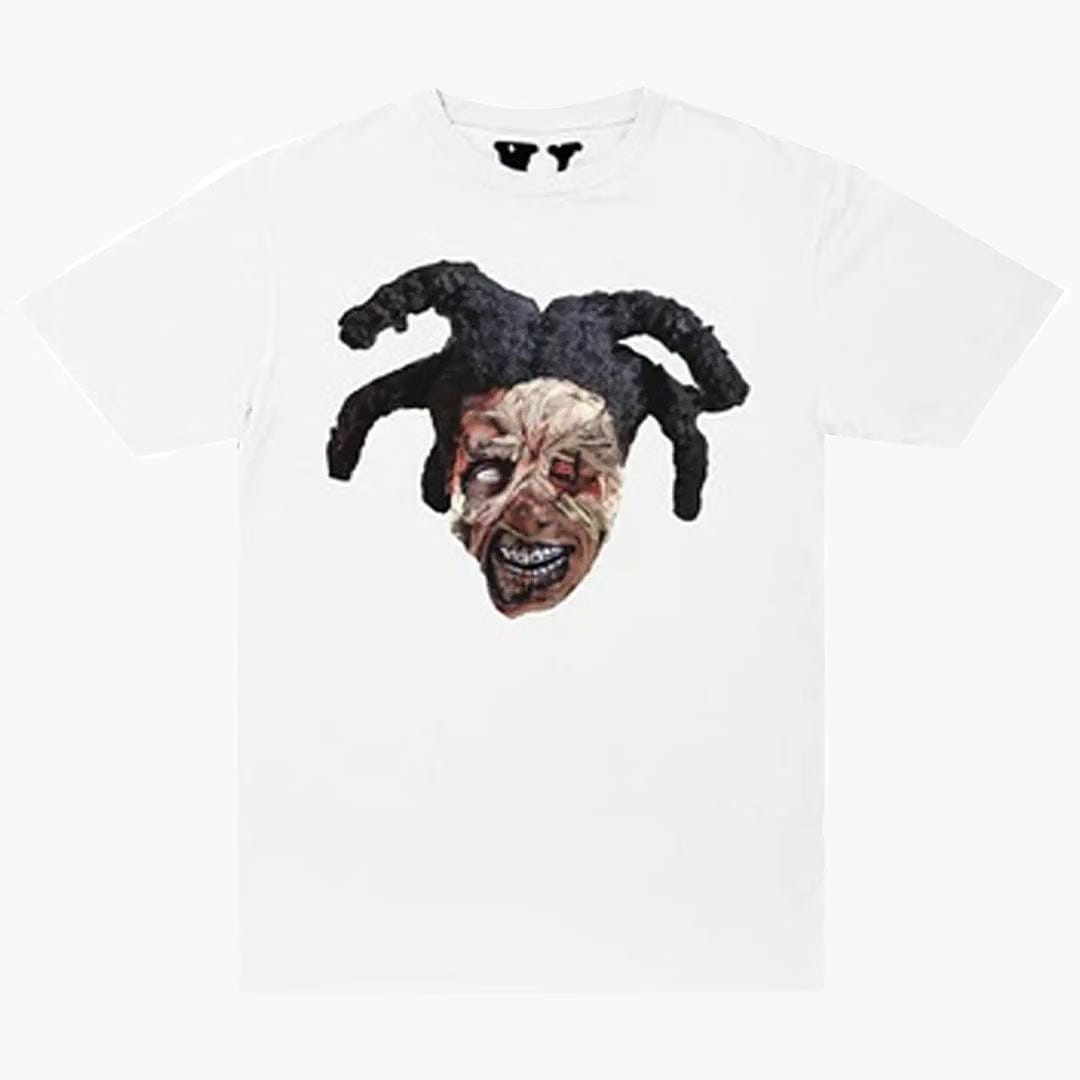 Vlone Kodak Black Vlone Zombie T-Shirt White