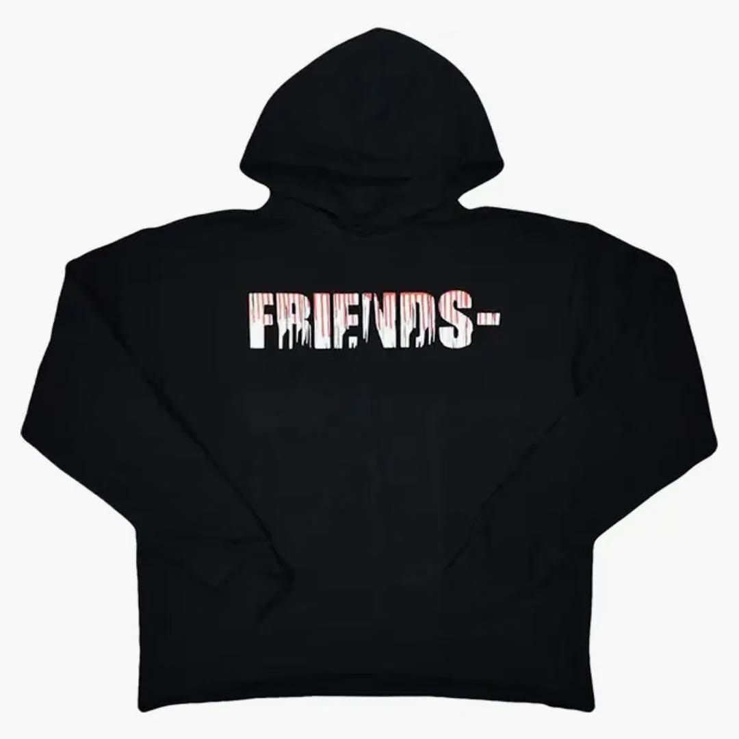 Vlone Scissors Hoodie Black