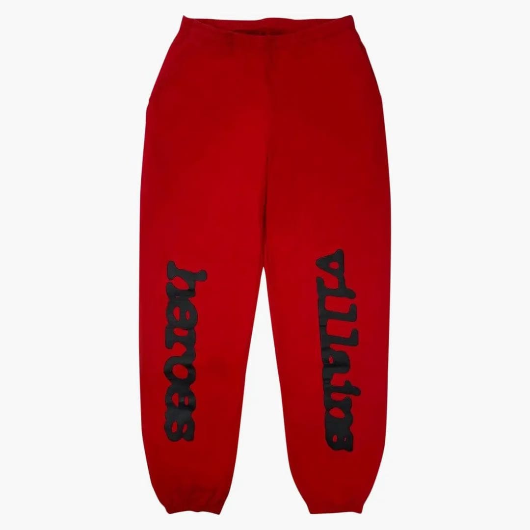 Sp5der Metro Booming Sweatpants Red