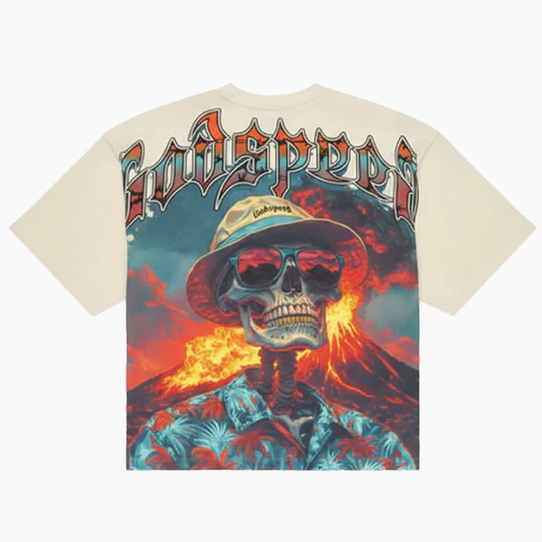Godspeed Natural Disaster T-Shirt Bone