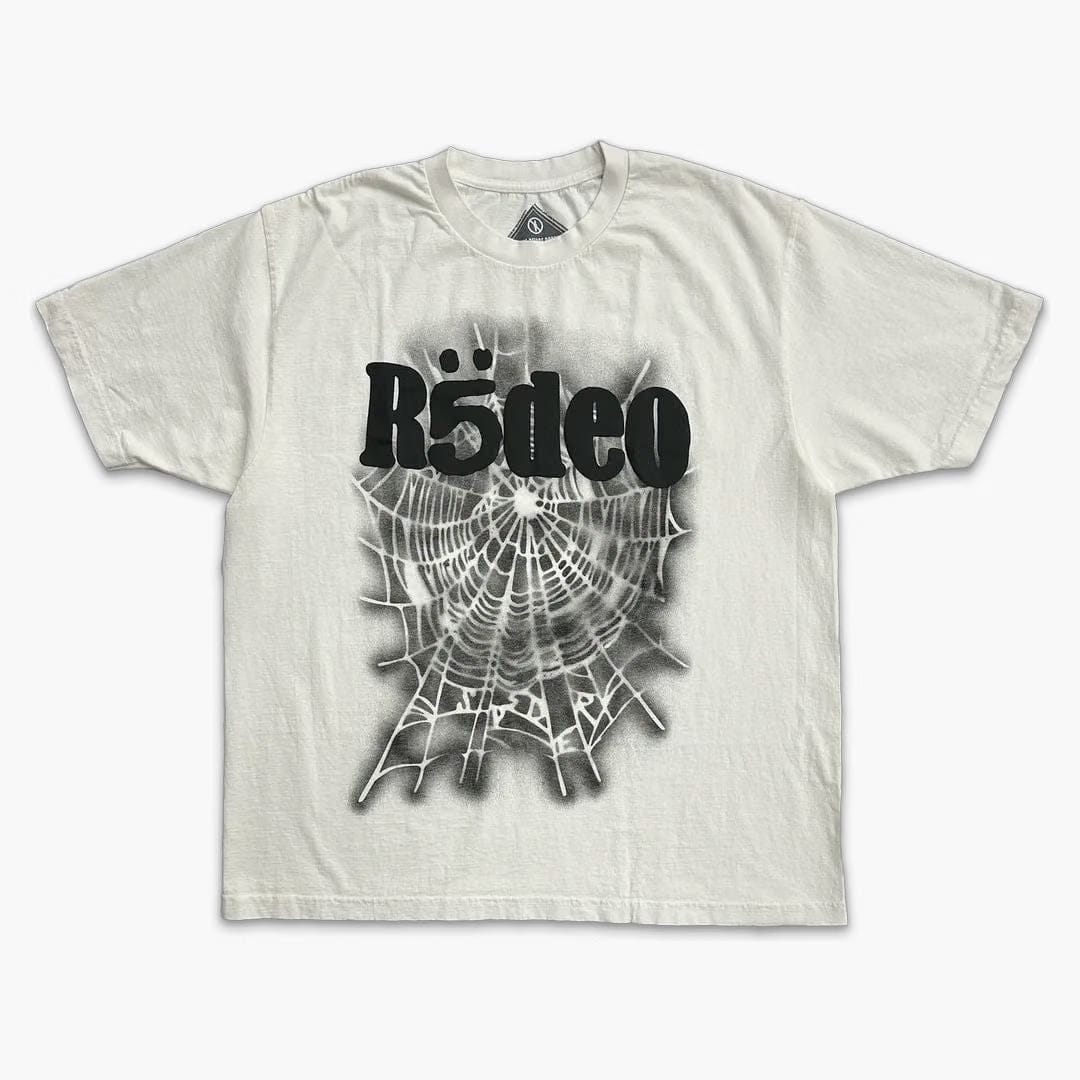Travis Scott CJ X SP5DER Rodeo T-Shirt White