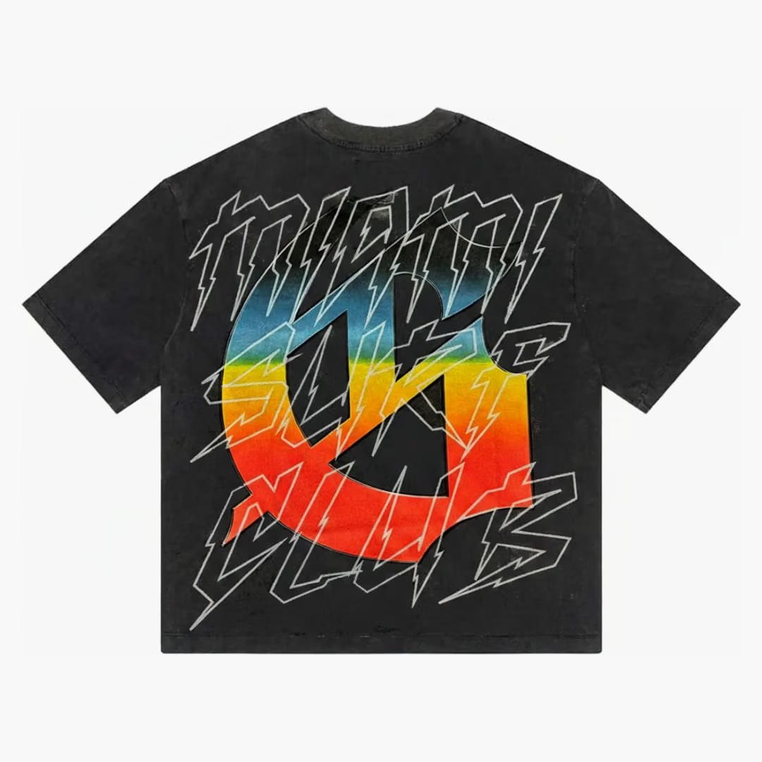 Godspeed Miami Surf Club T-Shirt Black