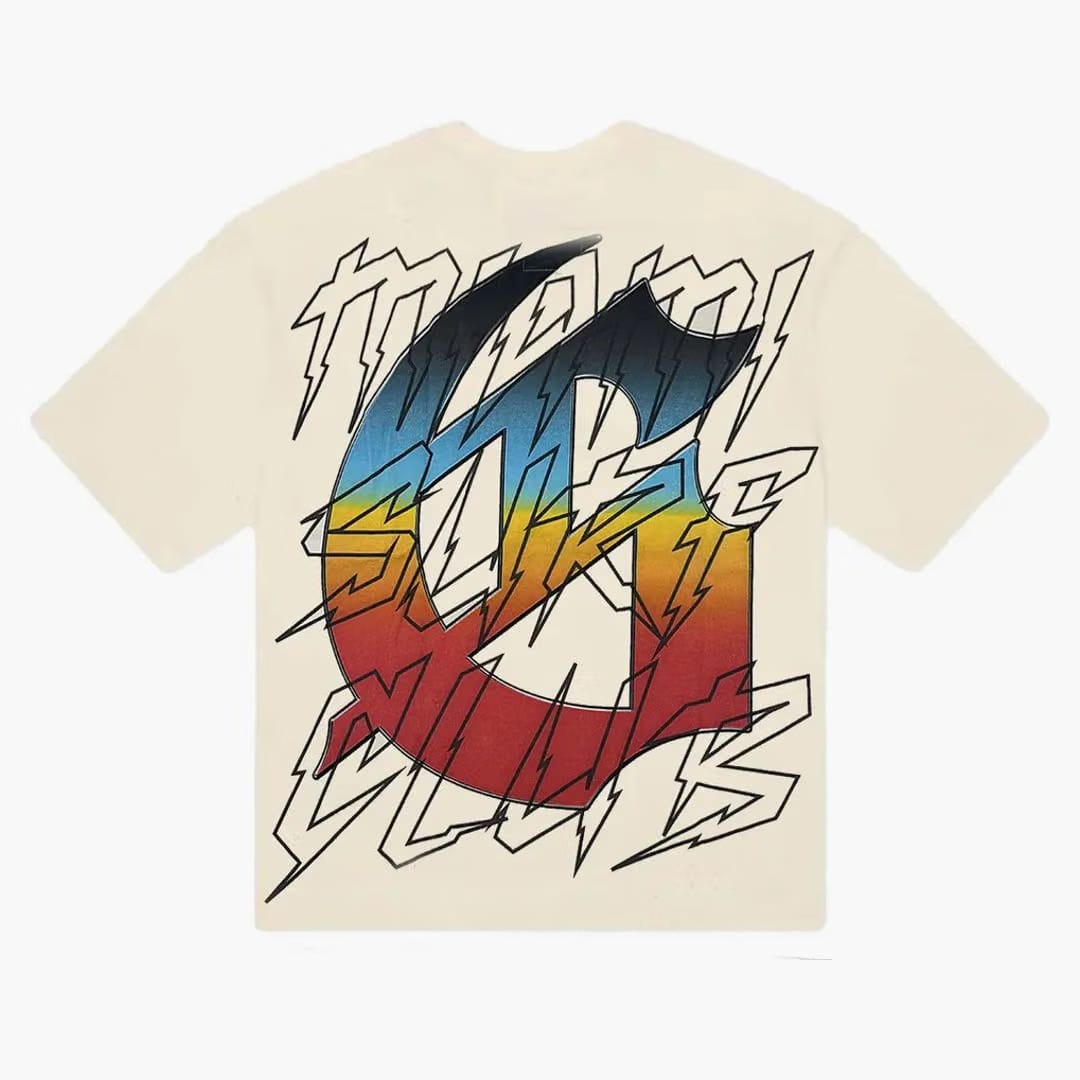 Godspeed Miami Surf Club T-Shirt Cream