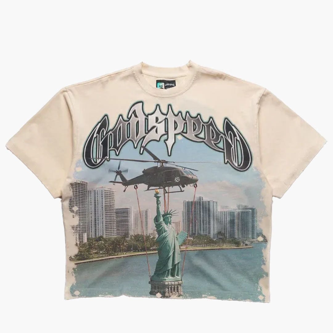 Godspeed JFK to MIA T-Shirt White