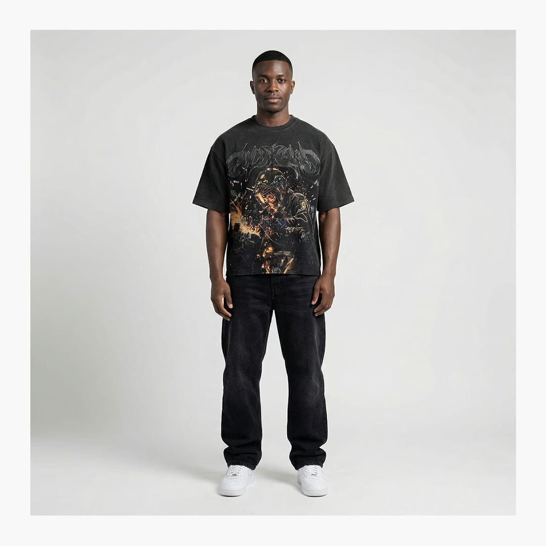 Godspeed Under Construction Thermal Tee Black