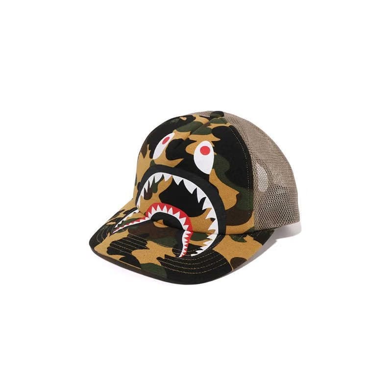 Bape Shark Logo Trucker Hat