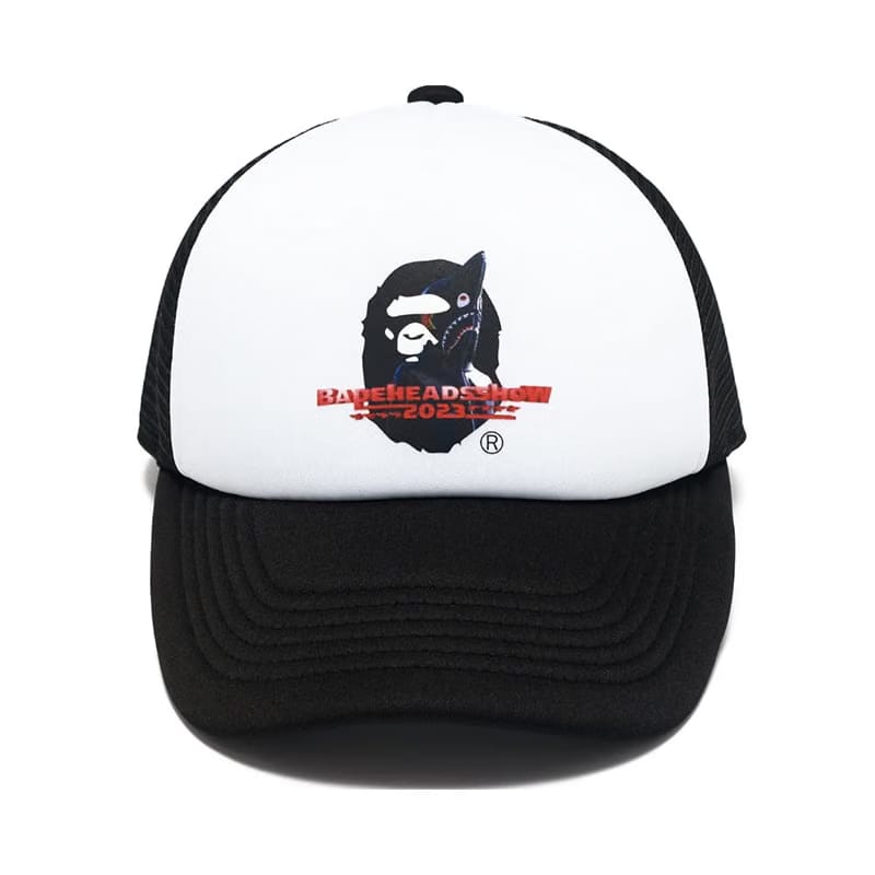 Bape Heads Show Trucker Hat 2023