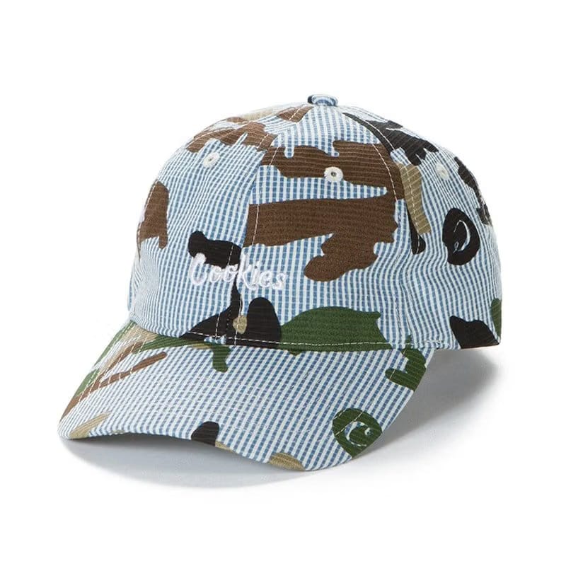 Cookies Vintage Camo Seersucker Dad Hat