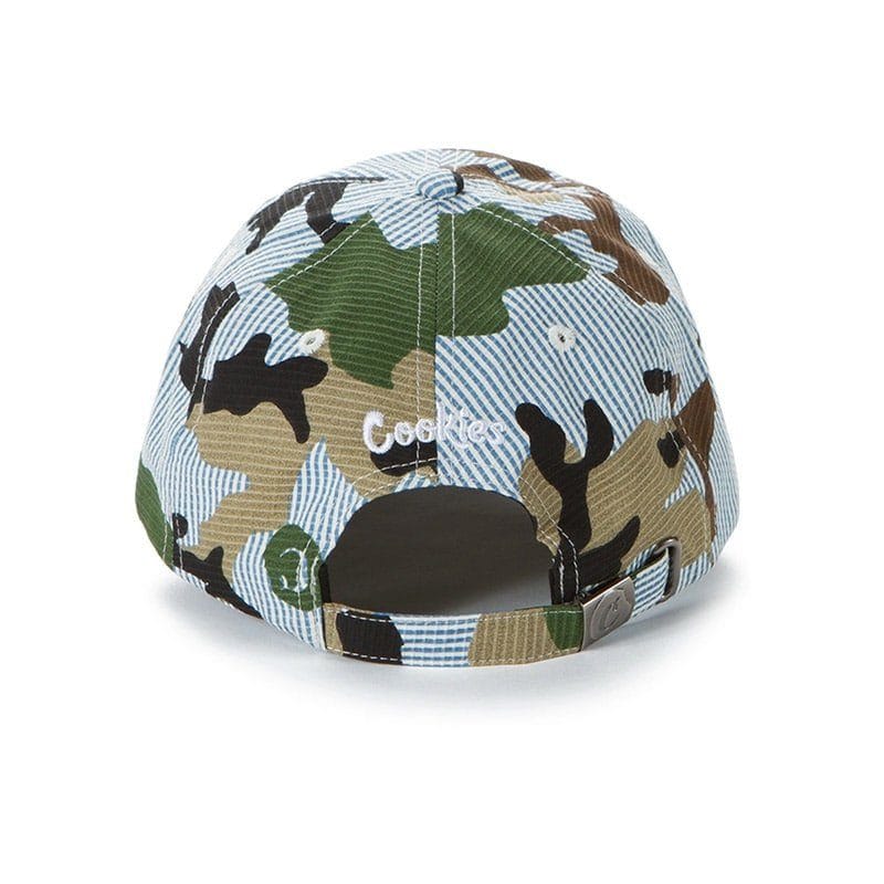 Cookies Vintage Camo Seersucker Dad Hat