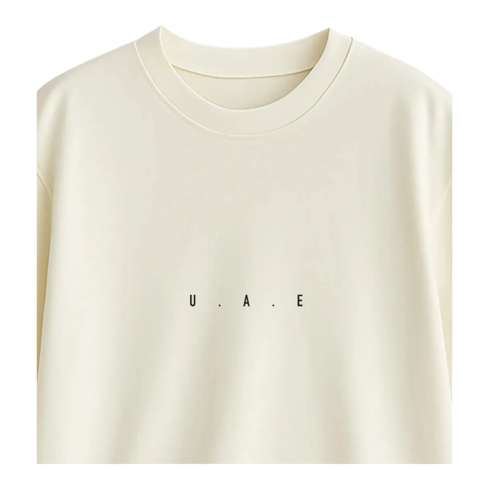 Terribly Real “UAE Verified” Tee – Off-White