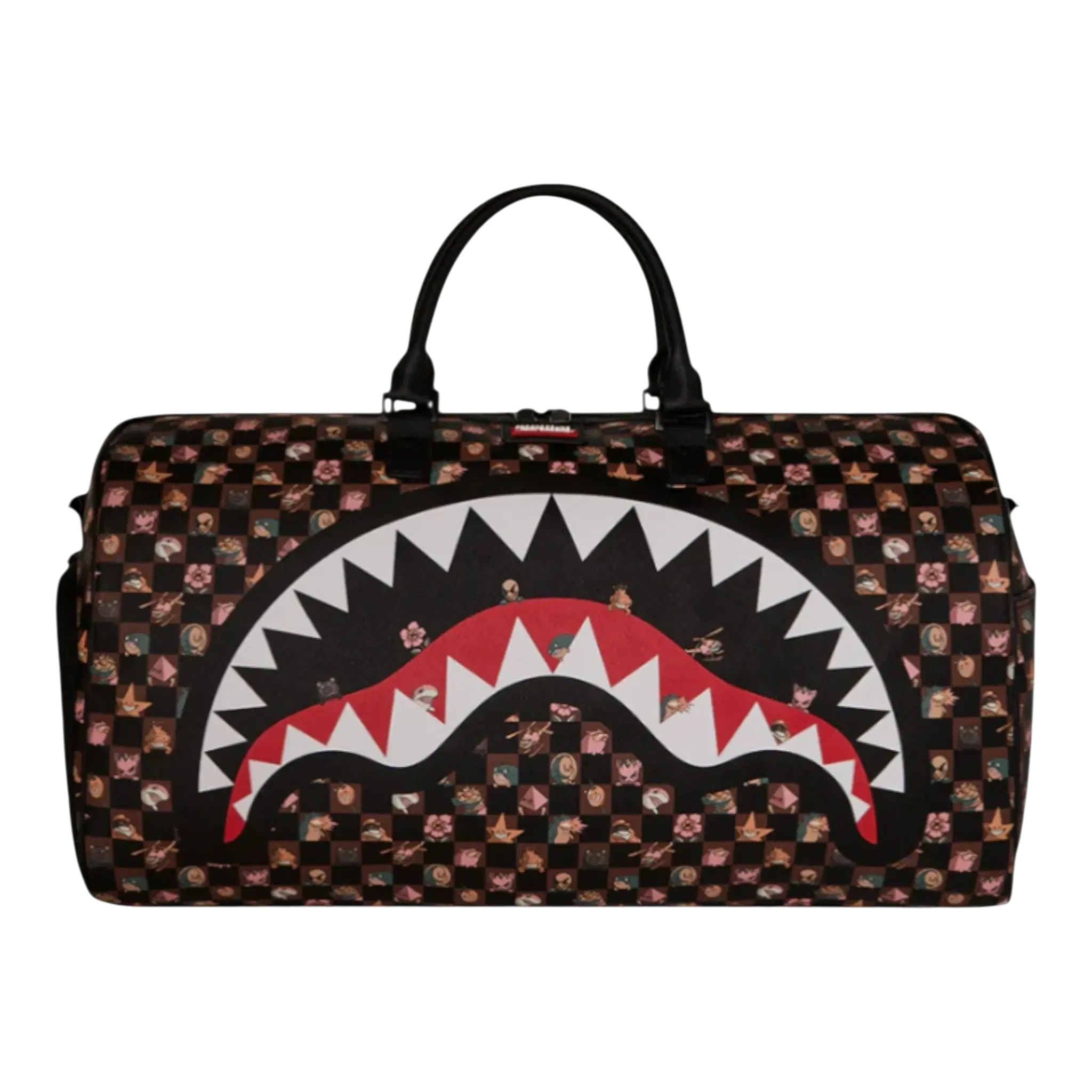 Sprayground Peeking Characters Remix Duffle Bag