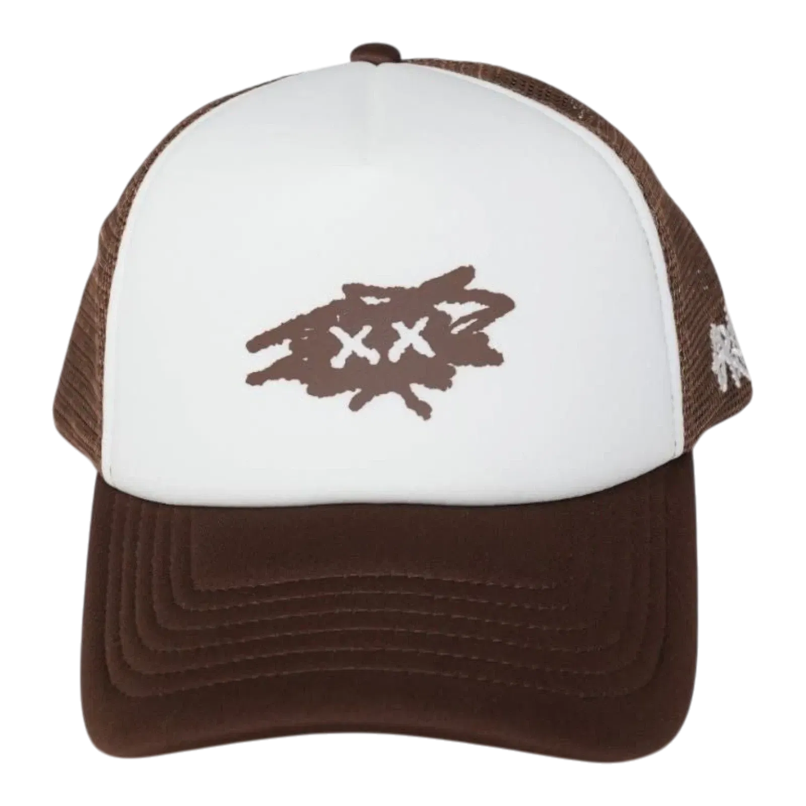 Grawlixes Nittle Trucker Hat – Brown