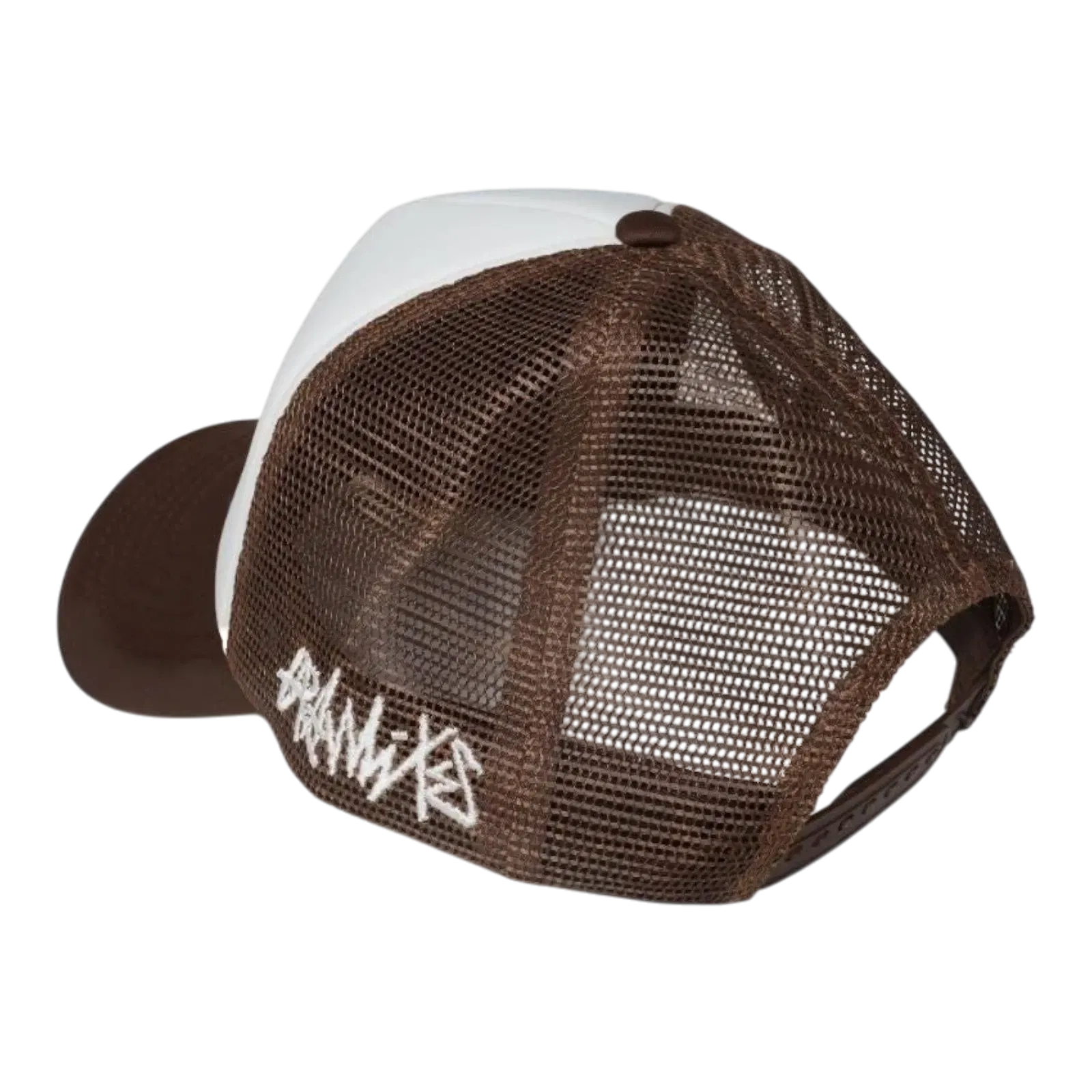 Grawlixes Nittle Trucker Hat – Brown