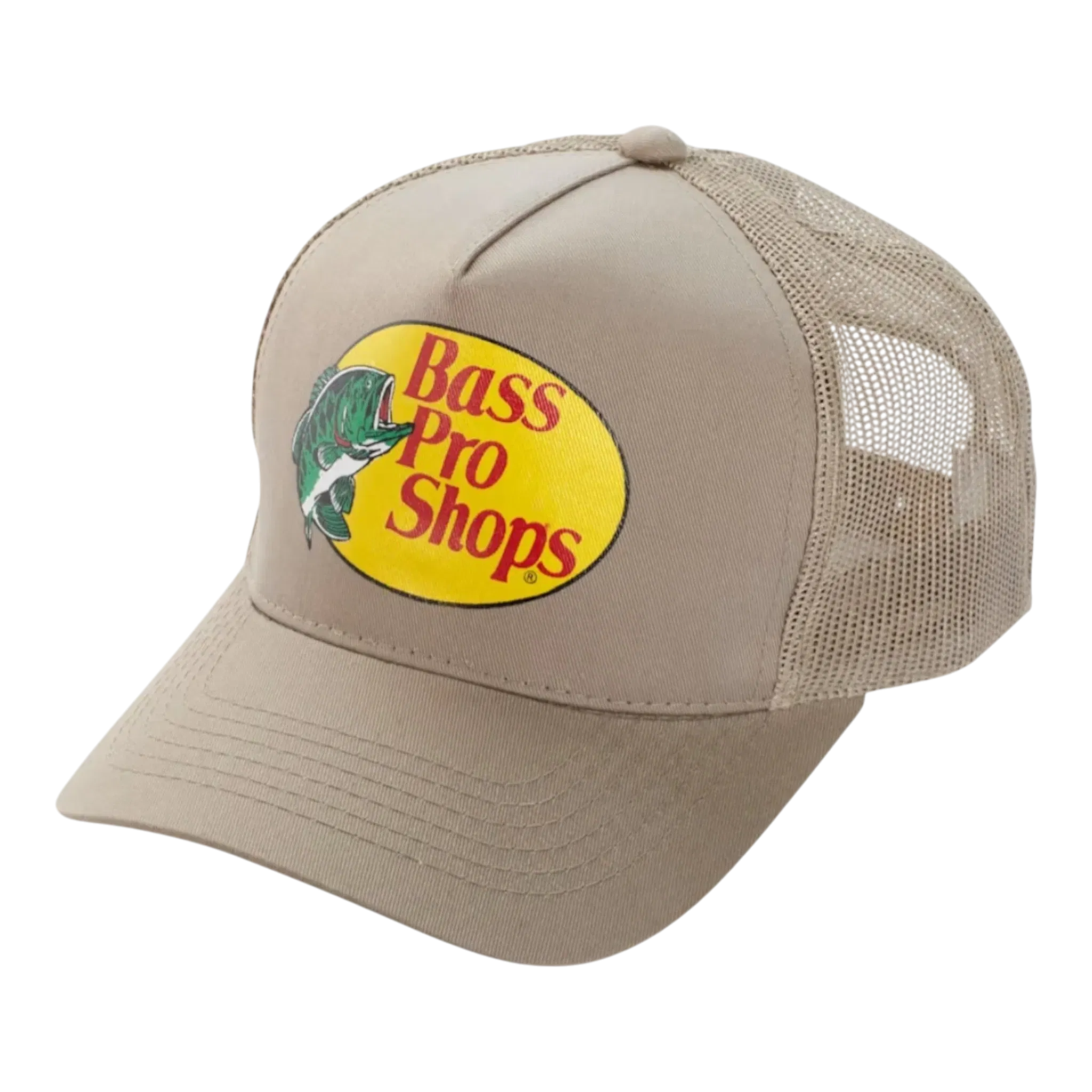 Bass Pro Shops Mesh Trucker Cap – Khaki